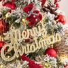 Mini Christmas Tree with LED Light Pre-lit Small Artificial Snow Flocked Tree with Ball Ornaments for Xmas Tabletop Indoor Holiday Decor