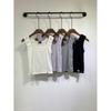 C S In The Room Nido Rib Square neCk SleeveleSS T ShirT 4 Color