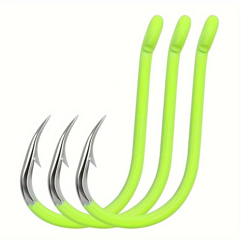 1 pachet cârlig ghimpat cu ochi, cârlige ascuțite, accesoriu de pescuit în aer liber