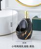 Sticlă de loțiune din ceramică simplă Dozator de șampon de marmură Accesorii de uz casnic Dispenser de săpun din ceramică Decor pentru baie