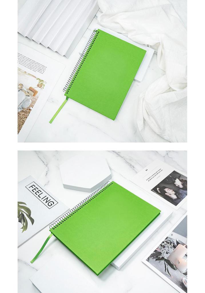 Coil-bound Fitness Planner: Daily Training & Self-discipline Notebook