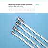 Stainless Steel Medicinal Spoon Ladle Double-Ended Experiment Pharmacy Lab Use Reagents Sample Spatula Weighing Spoon