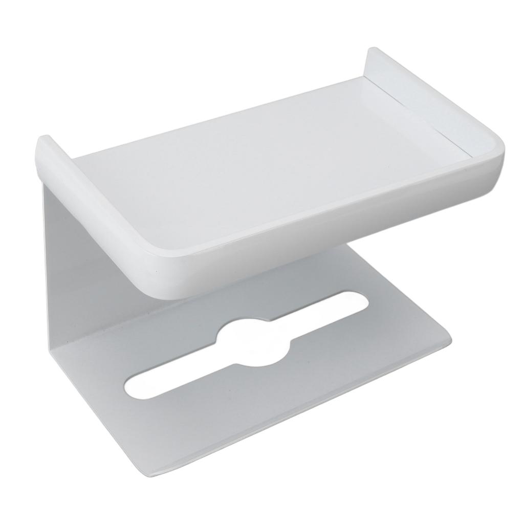 Toilet Paper Holder Wall Mount Tissue Roll Storage Rack Aluminum Tissue Dispenser for Bathroom Washroom