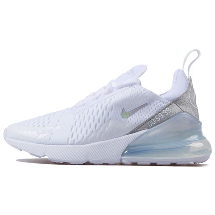 New Nike Air Max 270 Metallic Summit White Women's CD8497-100