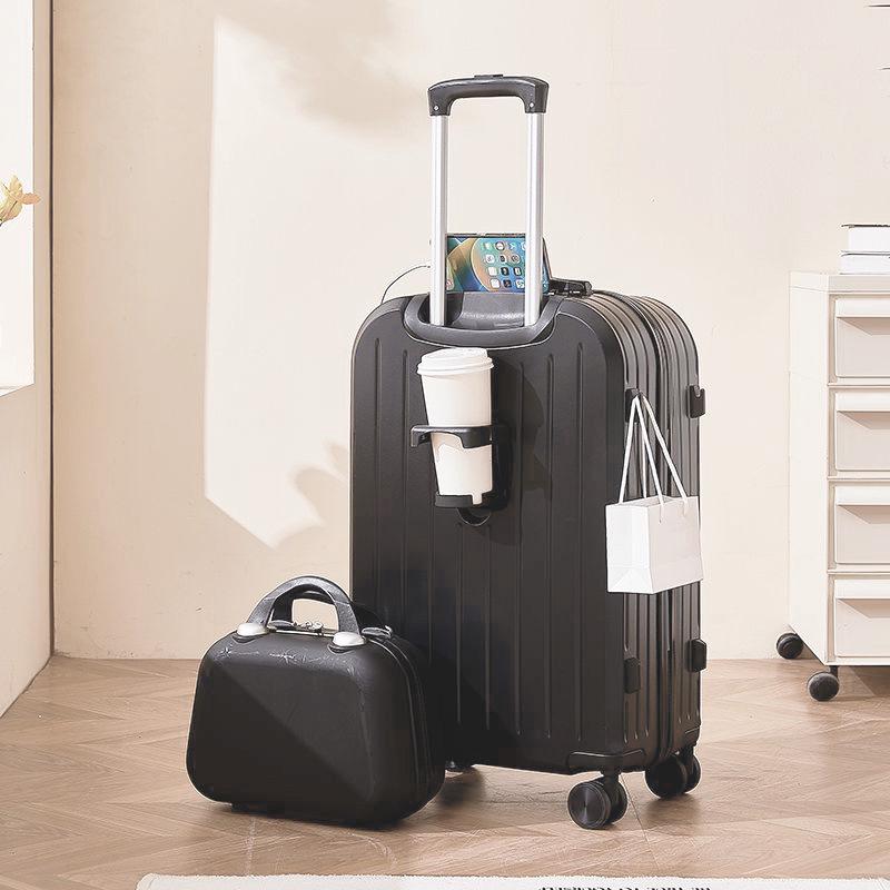 2025 Travel Suitcase: 20-Inch Silent Trolley for Women, Men, and Kids.
