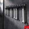 Durability Iron Wall Mounted Tool Holder Hooks Wrench Rack For Workshop Kitchen Tool Storage Organizers Kitchen Utensils