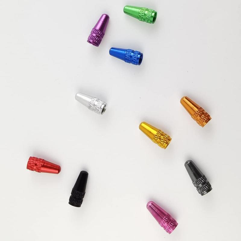 M63K-50 STÜCK Fahrrad Presta Ventilkappe Fahrrad Bike Reifenkappen Französischer Stil Kappe Staubkappen