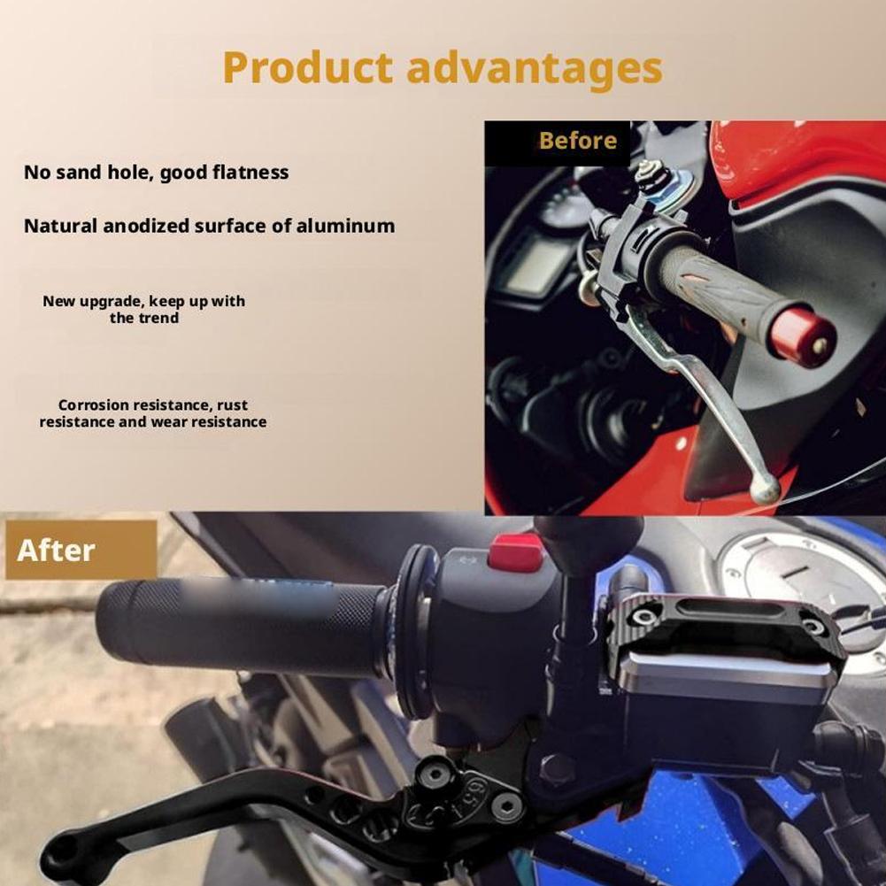 1Pair Brake & Clutch Master Cylinder Levers For Motorcycle Brake Clutch Master Cylinder Levers Universal Aluminum Handlebar Good