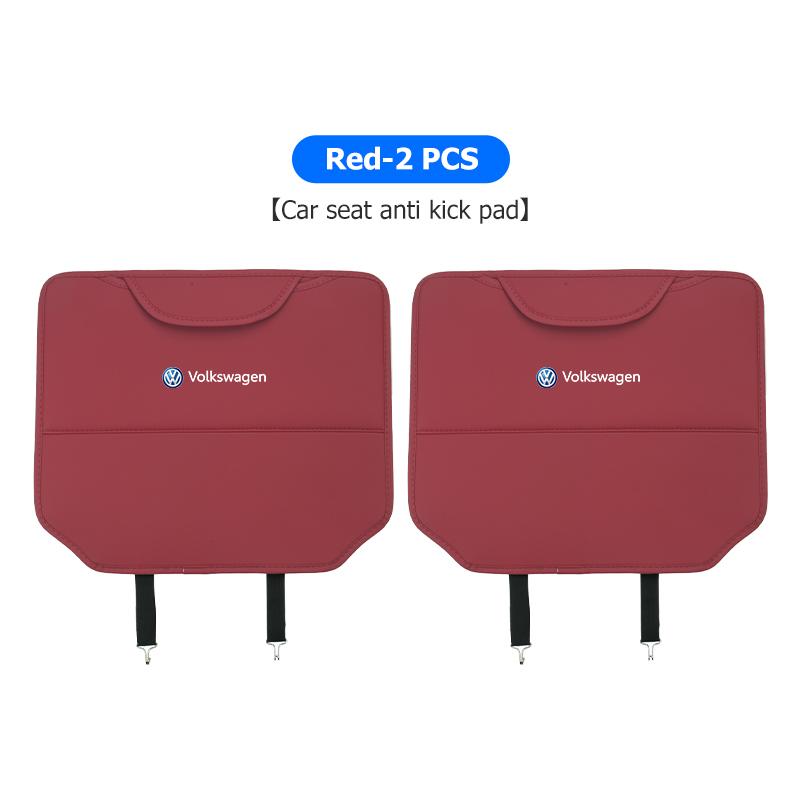 For Volkswagen VW Anti-Scratch Car Seat Back Anti Kick Pad Child Protective Cover Mat Passat Golf 4 5 6 Tiguan Polo Scirocco Zr7