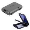 Anti-theft Brush Multi-function Card Case Wallet Waterproof Small Aluminum Alloy Business Card Case Card Holder