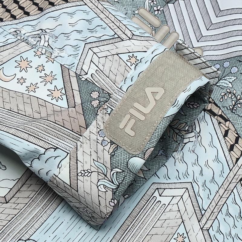 FILA Mysterious Journey Fashion Trend Waterproof Resort Jacket Men Jacket F11M438705FZA