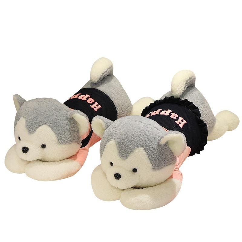 Large Couple Husky Doll Plush Toy Dog Doll Girl Sleeping Soothing Pillow Muppet Doll