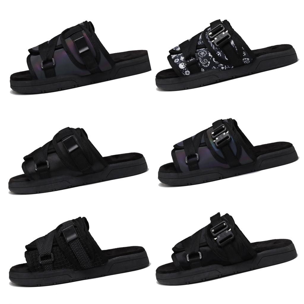 Fashion New Style Men's Casual Canvas Slippers Summer Outdoor Couples Beach Flip Flops Men Shoes