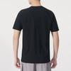 Skechers Fashion Sports Series Comfortable Breathable Casual Running Training Short Sleeve T-Shirt Unisex Tops Black P224U046-03K8