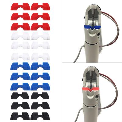 6Pcs Rubber Damping Cushions Spacer Vibration Damper Electric Scooter Shake Reducers Front Fork Damping Rubber Pad