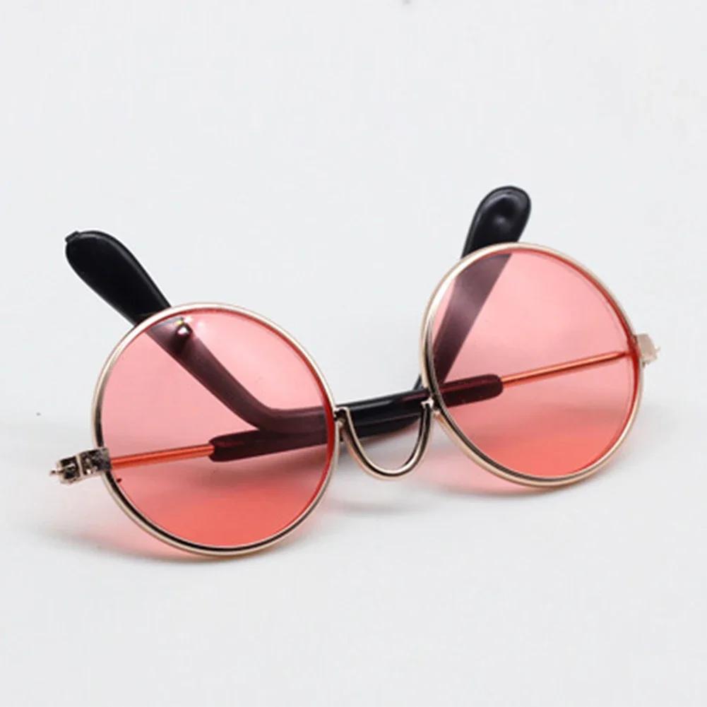 

For Labubu Fashion Gradient Sunglasses 17cm Mini Doll S Clothes Outfit for Labubu Idol BJD Cool Glasses Doll Accessories no doll