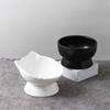 Cute Pet High Foot Bowl Creative Dog Food Feeding Basin Pet Drinking Feeder  Water Container