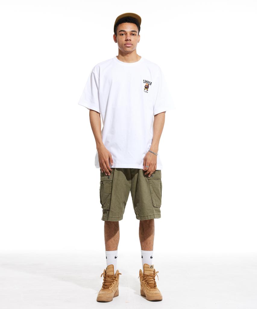 CREAM SODA LAB Small Logo Camping Club Short Sleeve T-Shirt Set
