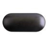 1 Pcs Leather Reading Glasses Case Double Interlayer with Mirror Metal Lens Case for Kit Box Dual Purpose Dual Use
