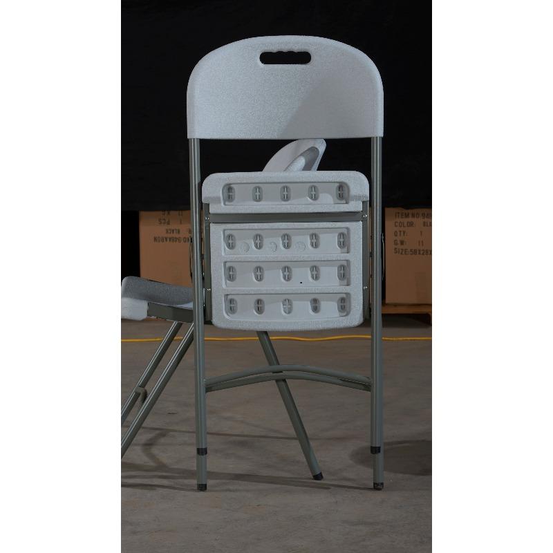 Wholesale Outdoor Plastic Chairs for Events Party Garden Portable White Plastic Folding Chairs