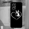 Cartoon German Shepherd Dog Cover For OPPO Reno 14 13 11 10 Pro 12F 11F 13F 14F 7 8 Lite OPPO Find X6 X5 X8 X9 Pro Case