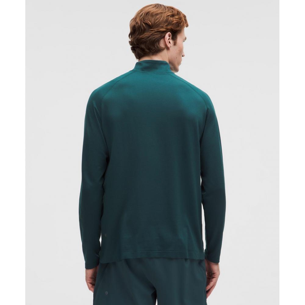 Lululemon Metal Vent Tech Half Zip Indochine Blue Indochine Blue