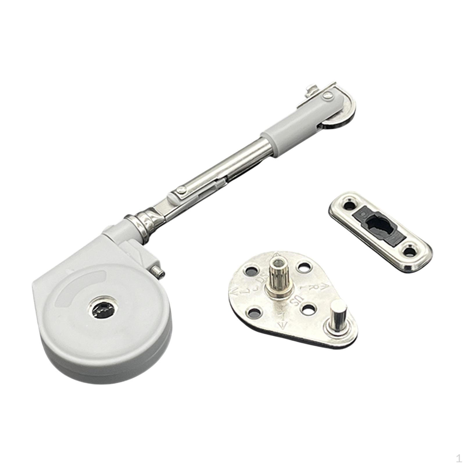 

Cabinet Door Hinge Lid Support Open Soft Close Wardrobe Closet Heavy Duty Pneumatic Flip Down Short Arm