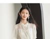 Tiansi Qipao Stand Up Collar Short Sleeved Dress