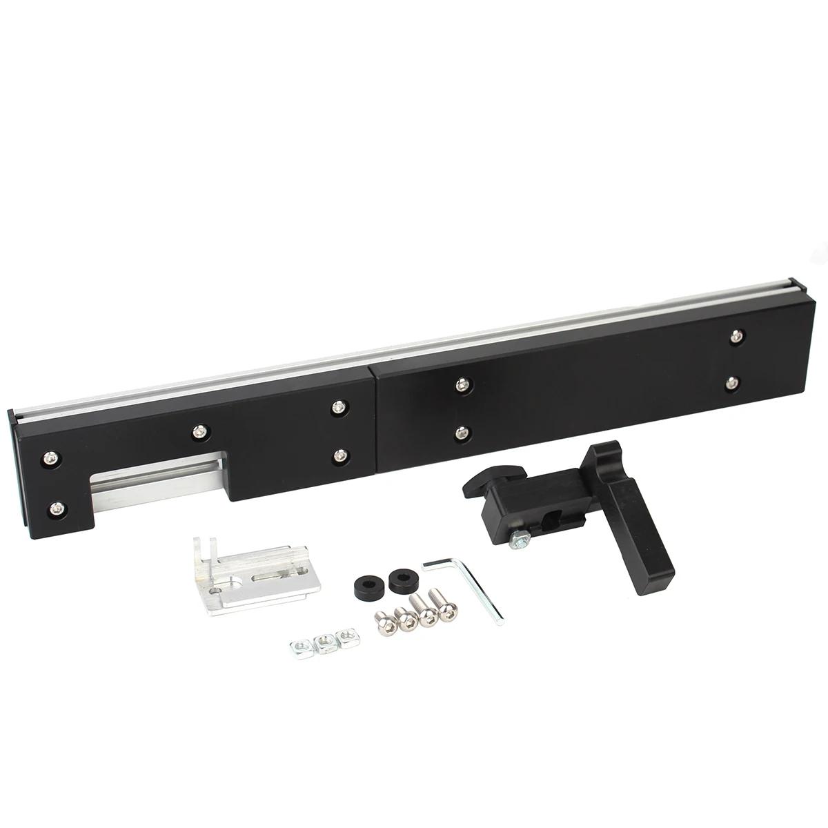 

Miter Gauge or Tenoning Ruler Aluminum Handle Benches Table Saw Router Sawing Assembly Ruler DIY Carpenter Woodworking Tools