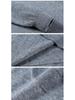 Herren Pullover aus einfarbiger Wolle - Herbst/Winter Halber Rollkragen Lässiger Baselayer