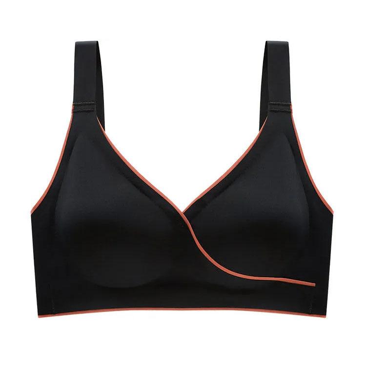 Latexová podprsenka pro ženy Bezešvé spodní prádlo Bez ocelového prstenu Shromážděte Sportovní Krása Push Up Sexy spodní prádlo Bralette Plus Size