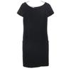 Made In Italy Short Sleeve One Piece 38 Black Women Used