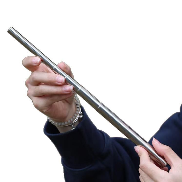 Stainless Steel Retractable Blowpipe Bellows Fire Starter Tool