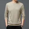 Men's Round Neck Soft Long Sleeve T-Shirt