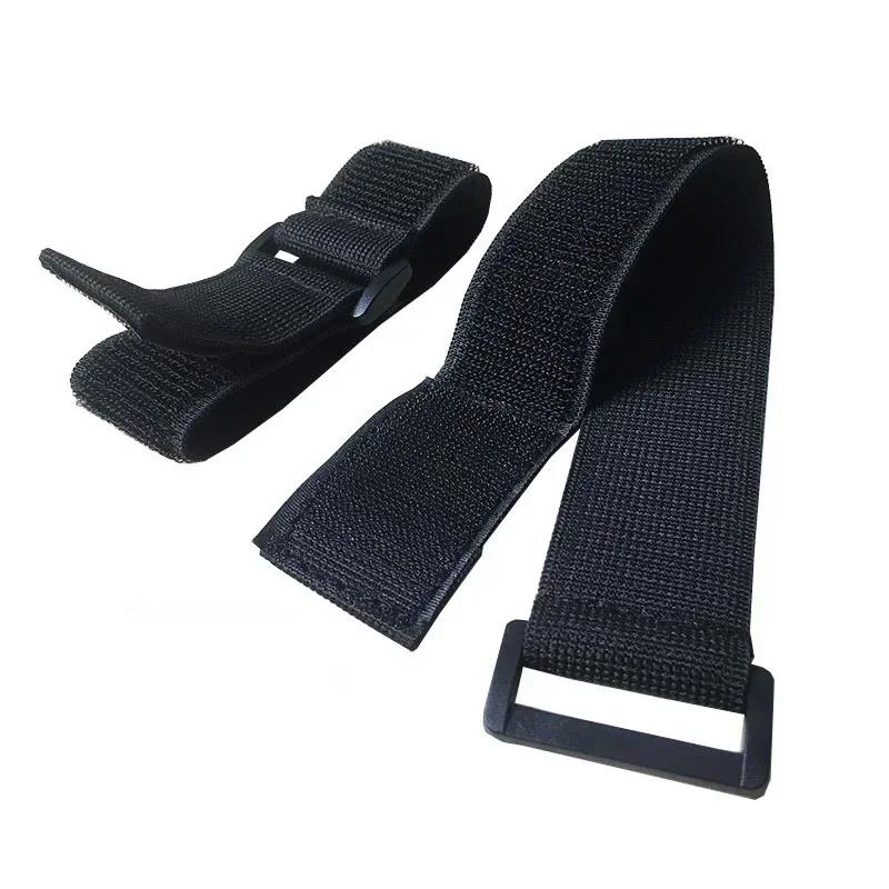 Customizable Highly Elastic Reverse Buckle Elastic Band Hook Loop Cable Ties Straps Sticky Fastener Tape