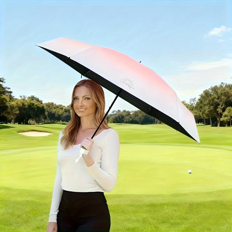 Mini Flat 6 Fold Pocket Umbrella UPF 50 Plus UV Protection Gradient Color Compact Travel Parasol Lightweight Windproof