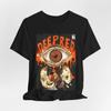 Deep Red Movie T-Shirt: Vintage Horror Graphic Tee Summer Men's and Women's Loose and Breathable T-shirt Top