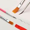 10 Pieces Paint Brushes Profession Paint Brush Round Pointed Tip Nylon Brush Set