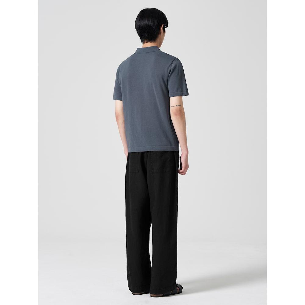 8SECONDS Linen-Like Dyed Easy Pants Black (424621Ly15)