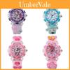 Hello Kitty Kinder-Quarz-Uhr mit Nachtlicht und Silikonarmband für Kinder Geschenk