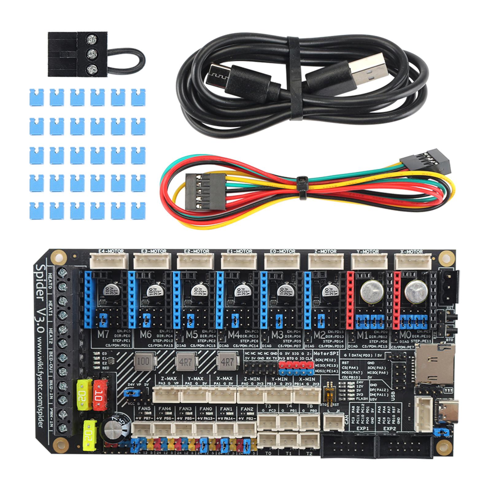 

Материнская плата для 3D-печати V 3,0 для Voron 2,4/Switchwire, запасные части для 3D-принтера, материнская плата STM32F446, основной чип