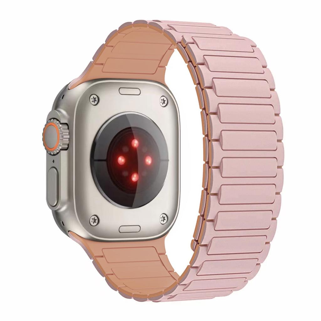 Silicone Magnetic Band for Watch Strap Ultra 3 2 49mm 46mm 45mm 44mm 42mm 40 41mm Bracelet IWatch Series 11 10 9 8 7 6 SE