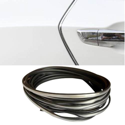 

D.Stomo Молдинг двери автомобиля, Молдинг кромки двери, 10 м, 5 м, Двусторонняя лента, Легко наносится, Защита двери, Протектор, Накладка, Защита от царапин