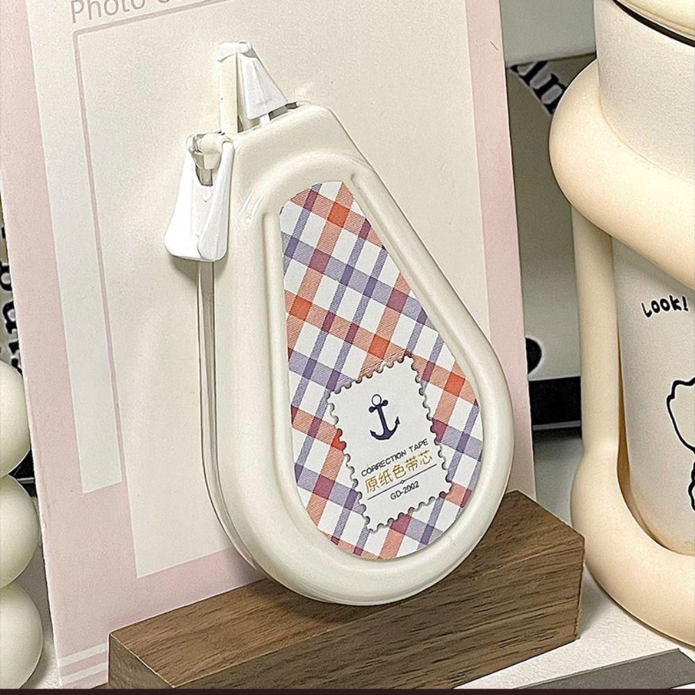 5pcs/Set Flip Design Coating Tape Smooth Student Alteration Tape Correction Band  School Supplies