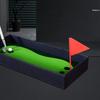 Golfschläger Schwarz/Rot/Blau Tinte Golf-förmiger Geschenkkugelschreiber Golf-Putter Stift-Set Neutraler Stift Gelstift