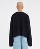AJOBYAJO [Pba] Total Logo Cropped Sweater [Black]