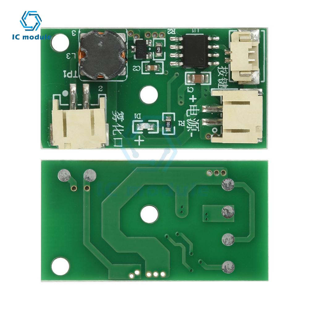 DC 5V Ultrasonic Humidifier Module DIY Kit External Switch Control & Spray Humidification Power Board