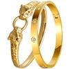 New Heart-Shaped Stainless Steel Bracelet – Girls' Light Luxury, Stylish & Non-Fading