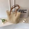 Women's Straw Shoulder Bag Feminine Bag Luxury Large Capacity Designer Fashion Travel Beach Designer