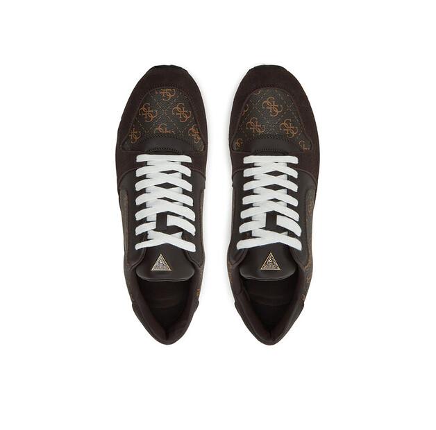 Мужские кроссовки Guess Fmparo ell12 коричневые